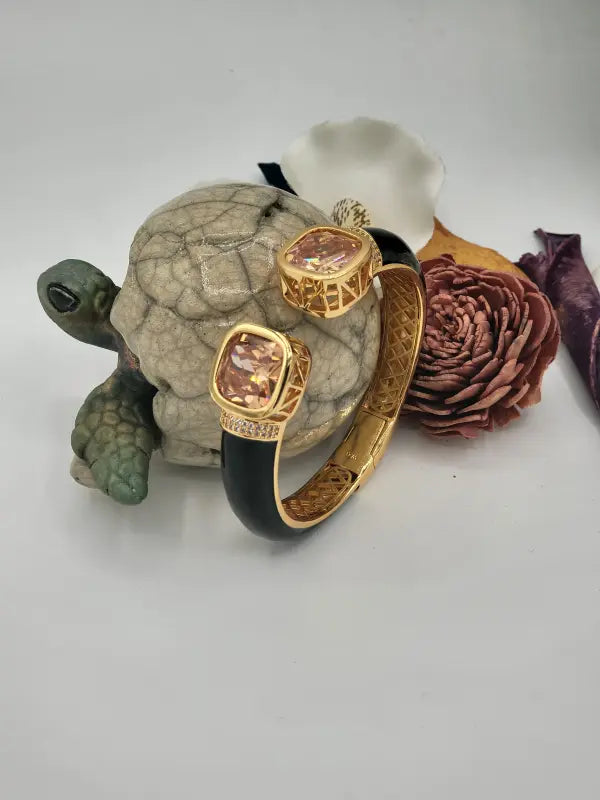 Handcrafted Victorian Jewelry with Semi-Precious Stones & Cubic Zirconia - Bracelet