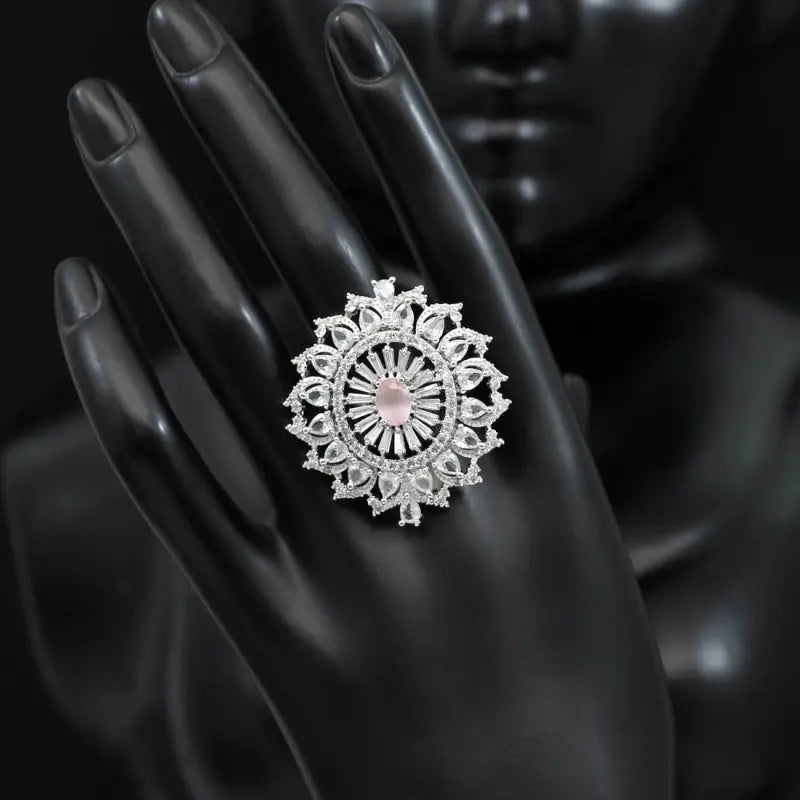 Handcrafted Ring with Precious and Semi-Precious Stones
-Ring