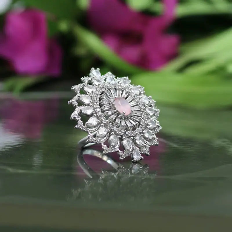 Handcrafted Ring with Precious and Semi-Precious Stones
-Ring
